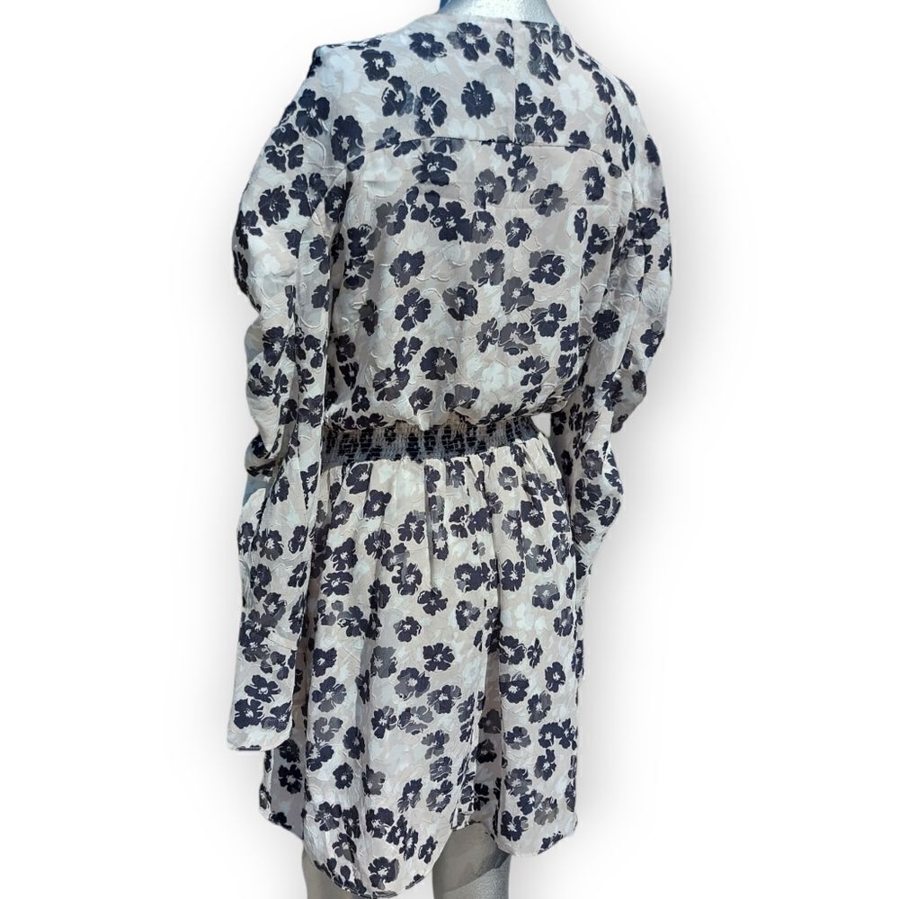 Ted Baker White Black Felici Dress Size 4 - Picture 11 of 16